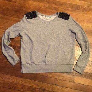 Cato Punk Gray Pullover with Studs